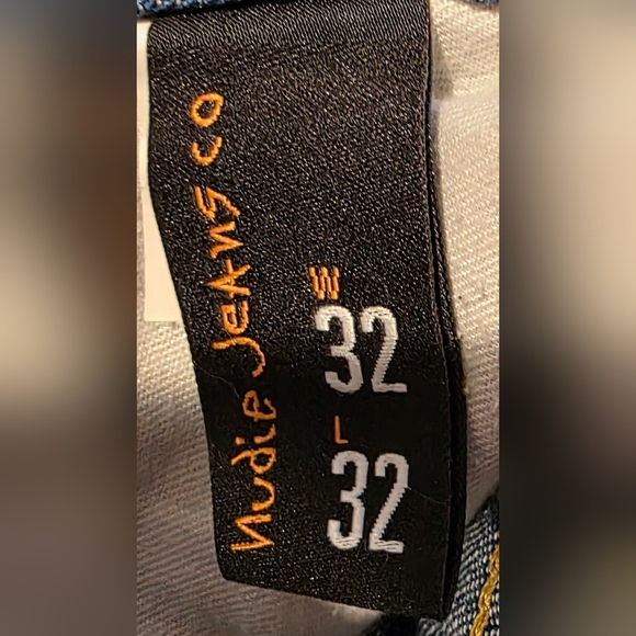 Nudie Glenn Flair Jeans, Revival Rinsed, Rinsed, Excellent Condition, 32/32 - Picture 6 of 12